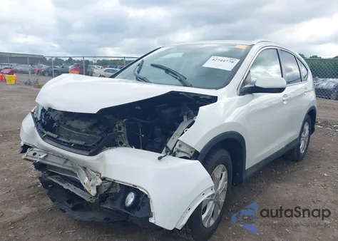 2012 Honda Cr-V Ex-L z USA, uszkodzony, nr VIN 5J6RM4H72CL046026